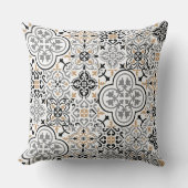 モロッコタイルパターン装飾用クッション クッション (正面)