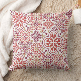モロッコタイルパターン装飾用クッション クッション
