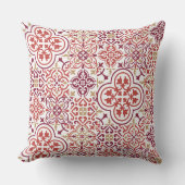 モロッコタイルパターン装飾用クッション クッション (正面)