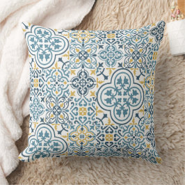 モロッコタイルパターン装飾用クッション クッション