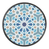 モロッコタイルパターン アイスホッケーパック (正面)