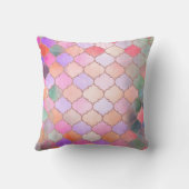 モロッコタイルパターン クッション (裏面)