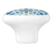 モロッコタイルパターン セラミックノブ (側面)