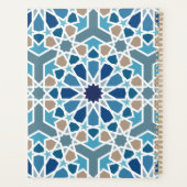 モロッコタイルパターン プランナー手帳 (裏面)