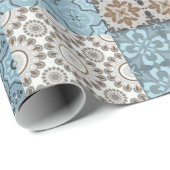 モロッコタイルパターン ラッピングペーパー (ロールコーナー)