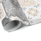 モロッコタイルパターン ラッピングペーパー (ロールコーナー)