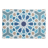 モロッコタイルパターン 枕カバー (裏面-左)