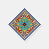 モロッコタイルパーティーナプキン スタンダードカクテルナプキン (角)