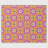 モロッコタイルラッピング紙 ラッピングペーパー (フラット)