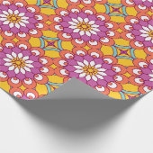 モロッコタイルラッピング紙 ラッピングペーパー (角)