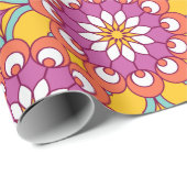 モロッコタイルラッピング紙 ラッピングペーパー (ロールコーナー)