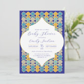 モロッコタイル王室のブルーゴールデン 招待状 (スタンド正面)