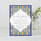 モロッコタイル王室のブルーゴールデン 招待状 (スタンド正面)