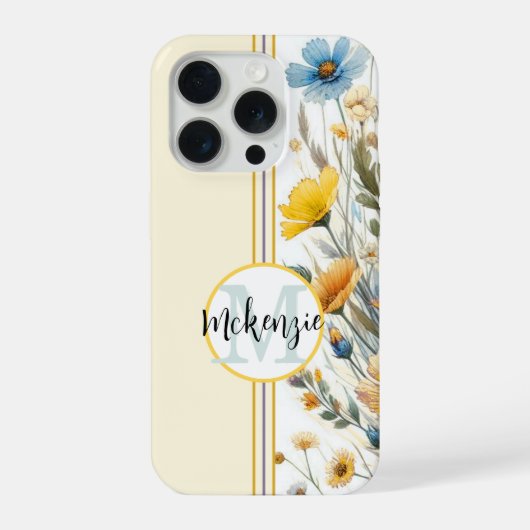 モロッコタイル カラーオーダー iPhone カバー (裏面)
