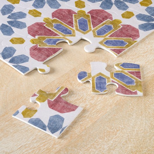 モロッコタイル ジグソーパズル (側面)
