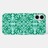 モロッコタイル – ターコイズとアクア Case-Mate iPhoneケース (裏面 (横))