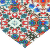 モロッコタイル，モザイク，カラフルアート テーブルクロス (アングル)