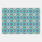 モロッコタイル ラッピングペーパーシート (正面3)