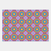 モロッコタイル ラッピングペーパーシート (正面2)