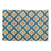 モロッコタイル 枕カバー (裏面)