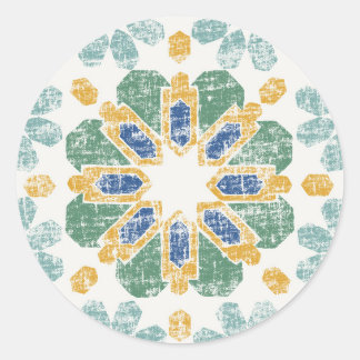 モロッコタイル – 池 ラウンドシール