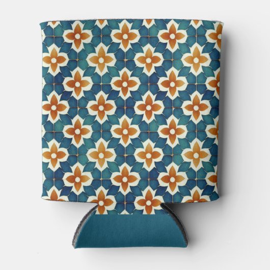 モロッコタイル 缶クーラー (正面)