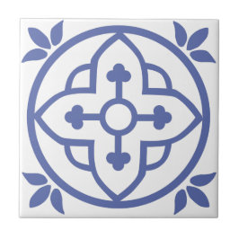 モロッコタイル（青） 3 タイル