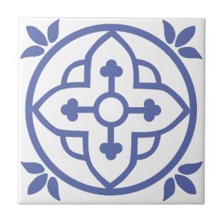 モロッコタイル（青） 3 タイル