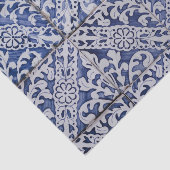 モロッコタスペインのイルパターンテクスチャヴィンテージ 薄葉紙 (詳細)