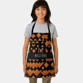 モロッコテクス伝統的チャ数学ジオメトリパターン エプロン (インサイチュ)