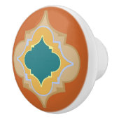 モロッコテラコッタの色合い セラミックノブ (右)