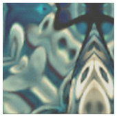 モロッコデザイン付きインスパイア生地 ファブリック (クローズアップ)