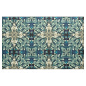 モロッコデザイン付きインスパイア生地 ファブリック (ファットクウォーター)