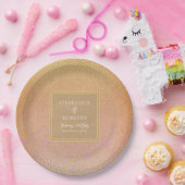 モロッコデザートシック結婚ズ ペーパープレート (パーティー)