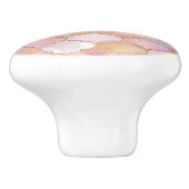 モロッコトレリスパステルミネラル質感 セラミックノブ (側面)