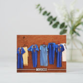 モロッコドレス ポストカード (スタンド正面)