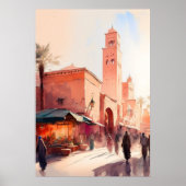 モロッコハウスポスター ポスター (正面)