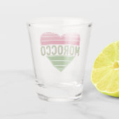 モロッコハート大好き ショットグラス (裏面)