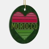 モロッコハート大好き セラミックオーナメント (右)