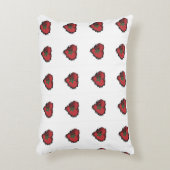 モロッコハート枕木綿 アクセントクッション (正面(垂直))