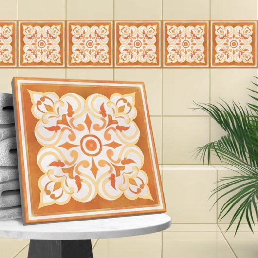 モロッコハーベスト金ゴールド黄 タイル