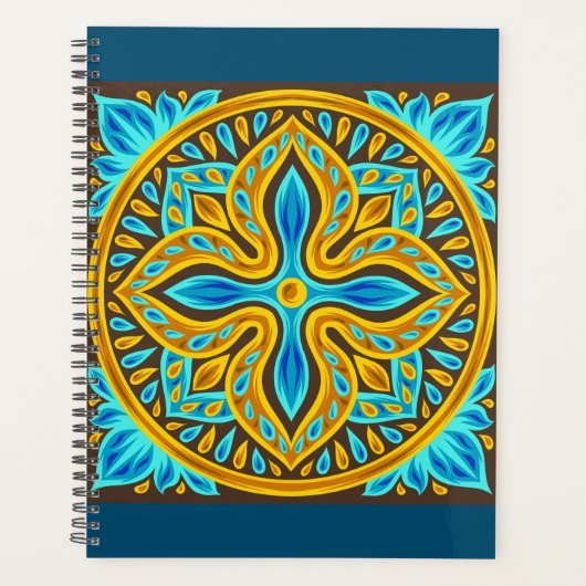 モロッコパターンプランナー プランナー手帳 (正面)