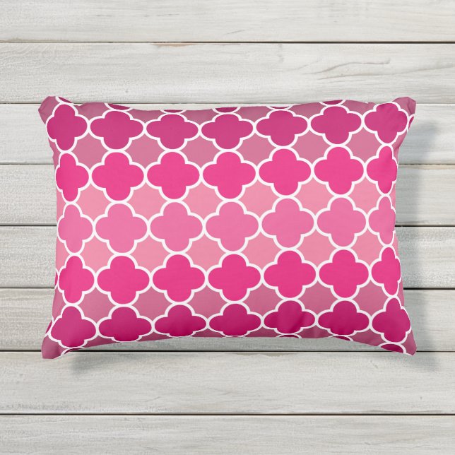 モロッコパターン アウトドアクッション (正面)