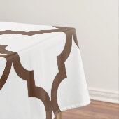 モロッコパターン: ブラウン テーブルクロス (インサイチュ)