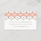 モロッコパターン 名刺 (裏面)