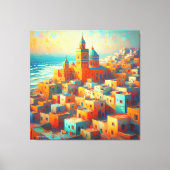 モロッコパラダイスバイザシーダカール キャンバスプリント (正面)