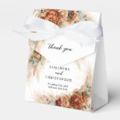 モロッコパンパス&テラコッタフローラビーチ結婚式 フェイバーボックス (正面サイド)