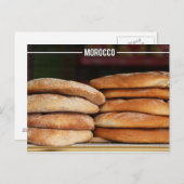 モロッコパン – ホブズケスラ，モロッコ ポストカード (正面/裏面)