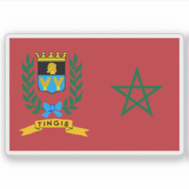 モロッコフランスの国旗の保護領（1919年～1956年） シール