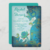 モロッコブライダルシャワー誕生日招待状 招待状 (正面/裏面)